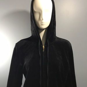 Juicy Couture Tops - Juicy Couture Full Zip Hoodie Size XL Black Juicy Couture Tops - Juicy Couture Full Zip Hoodie Size XL Black